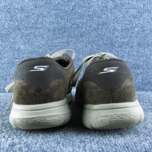 SKECHERS On THE Go‎ City Choco Women Sneaker Shoes Size 8.5 Medium Brown Leather - Picture 5 of 10